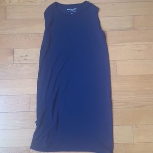 Everlane sleeveless tee shirt dress